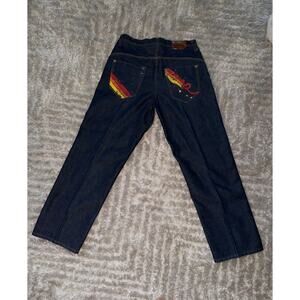 ROCAWEAR Y2K PAINT SPLATTER RED/BLUE